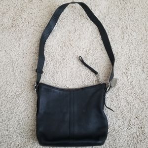 Coach Black Slimline Bucket Bag VTG J2S-9326
